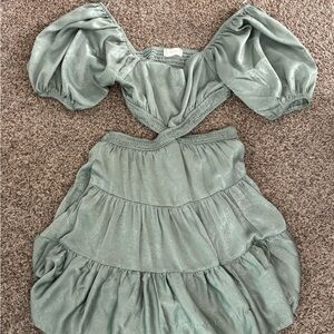 Altar'd State Green Dress
